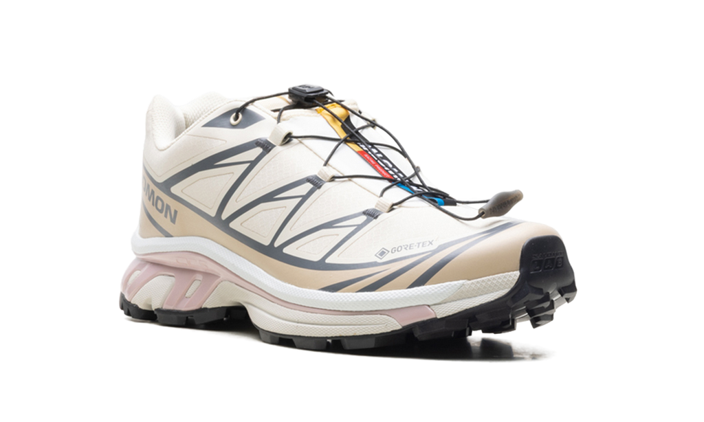 XT-6 GTX Almond Milk Mauve - Waterproof Trail Sneakers with GORE-TEX