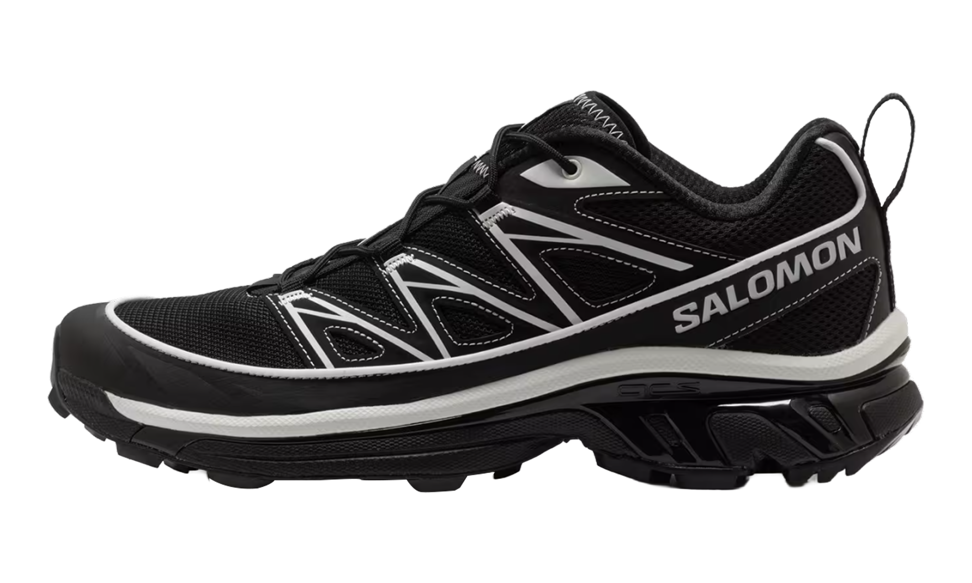 Salomon XT-6 Expanse Black White Trail Running Shoe | Advanced Traction & Comfort