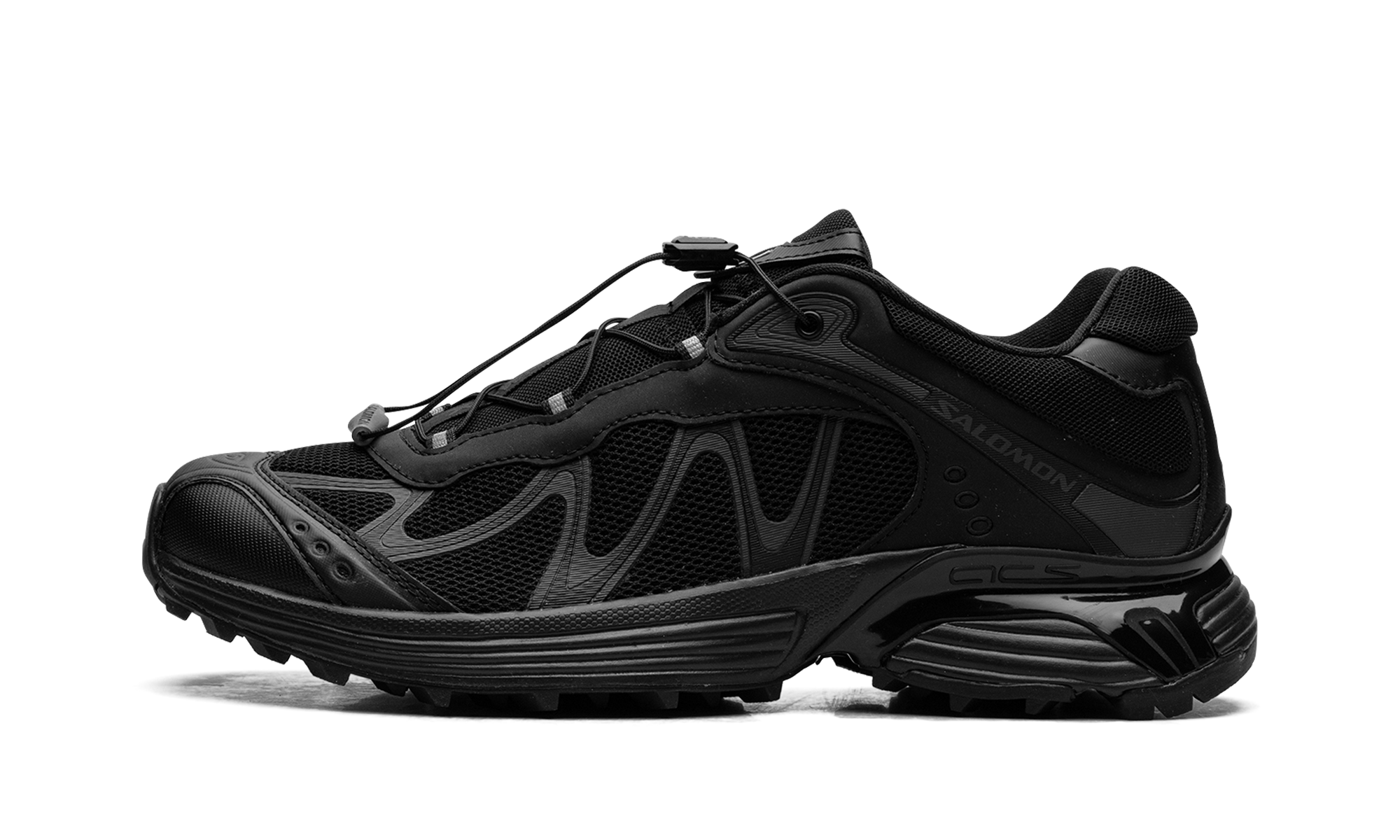 XT-Whisper Black Asphalt - Trail-Ready Low-Top Sneaker with SensiFit Technology