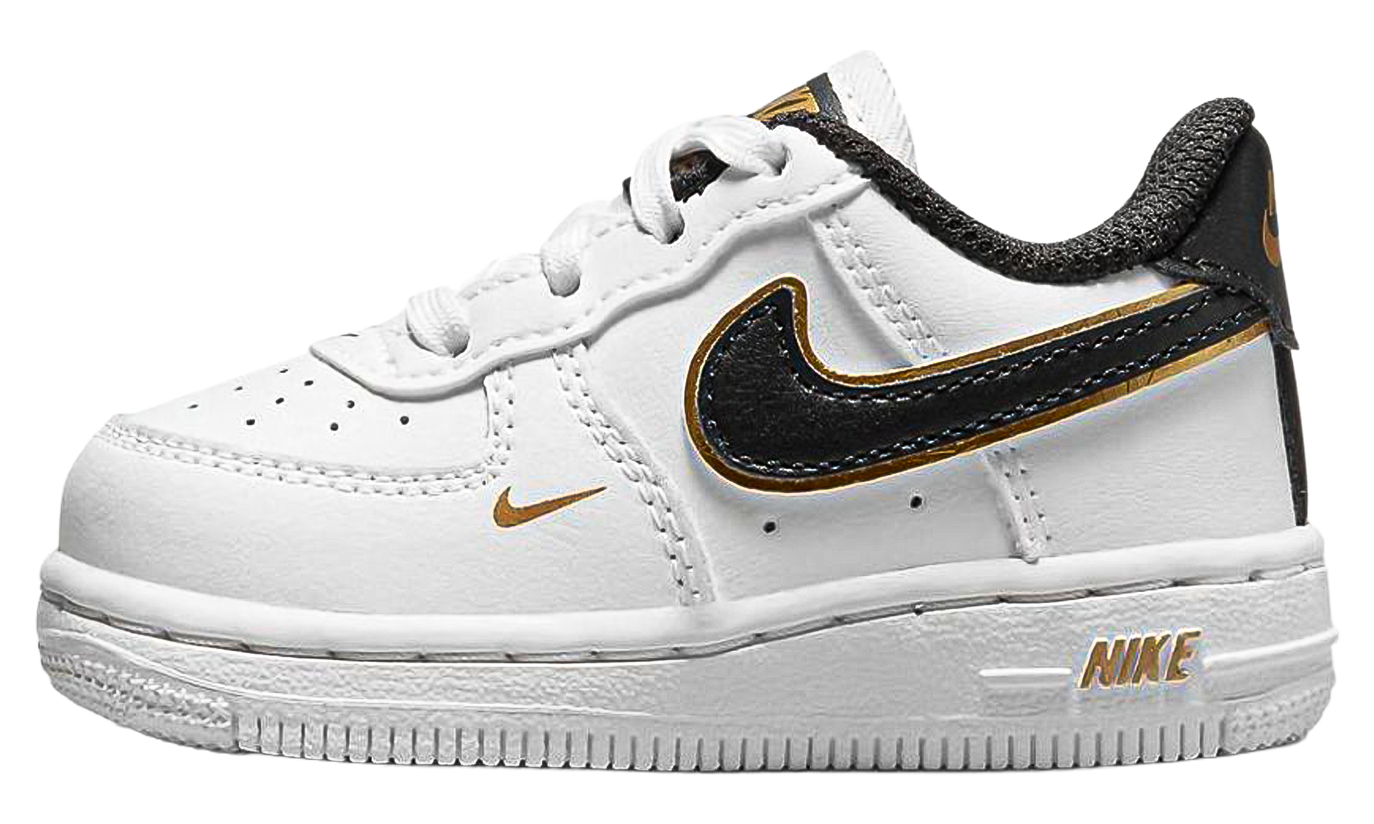 Air Force 1 Low LV8 TD "White Metallic Gold Black" DM3387 100