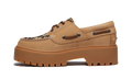 Stone Street Platform Boat WMNS "Leopard Print - Beige Nubuck" TB0A2GVF EN3