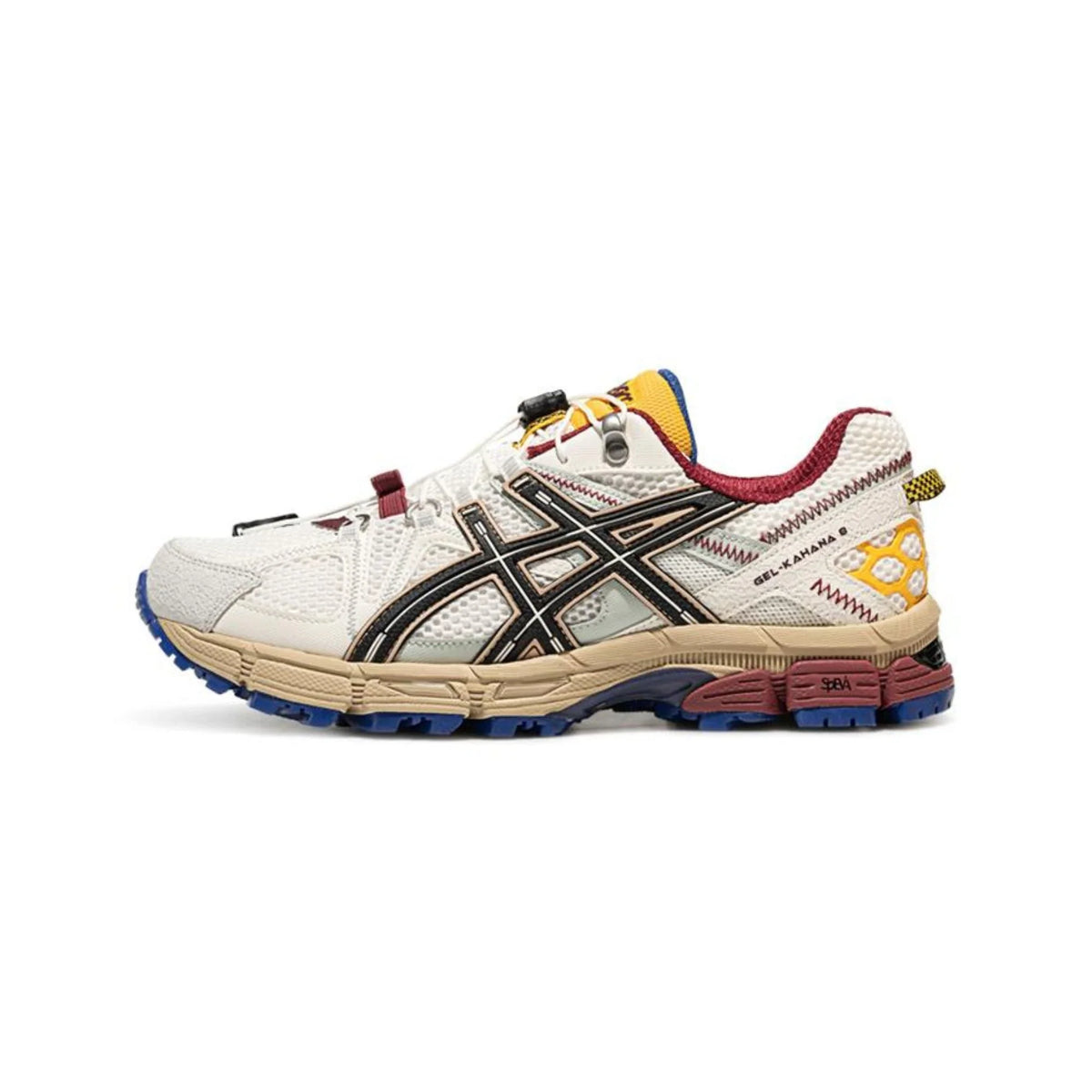 ASICS GEL-Kahana 8 'White/Maroon/Yellow/Blue'