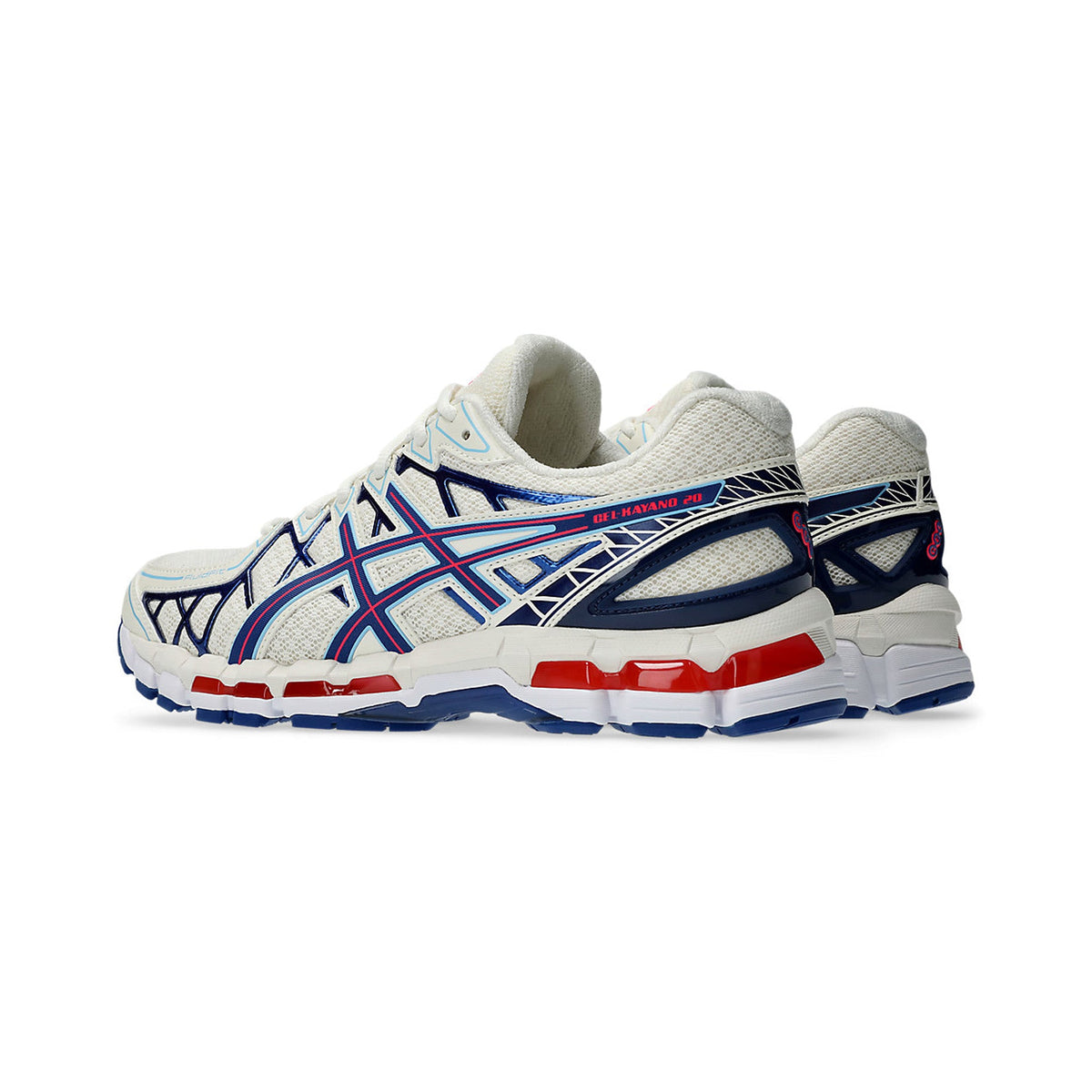 ASICS Gel-Kayano 20 'Cream Blue Red' (2025)