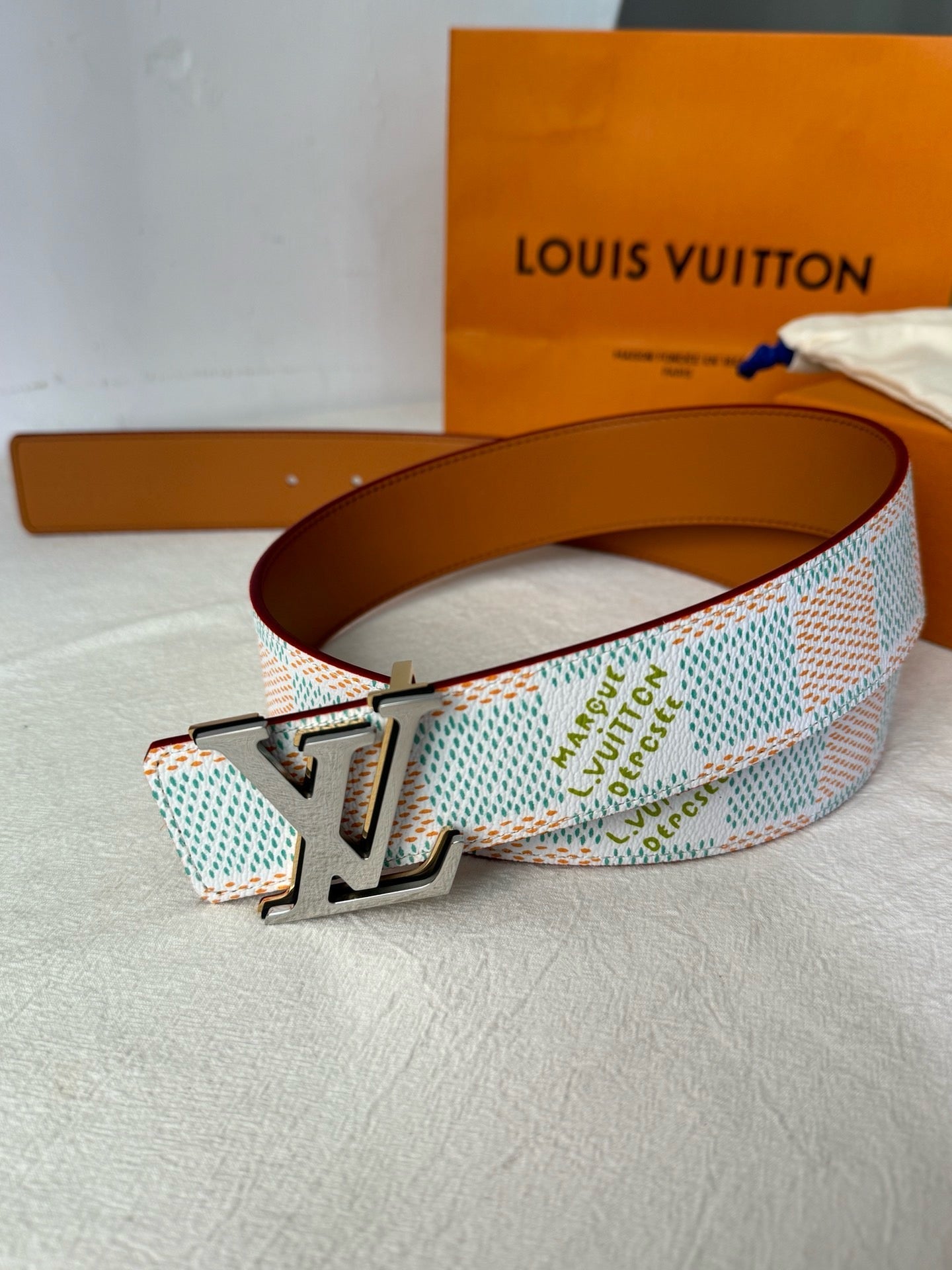 BL244 LV Initiales 40mm Belt
