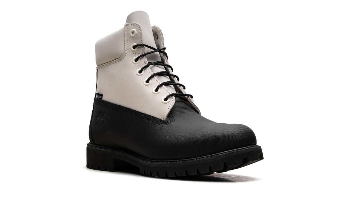 6 INCH PREMIUM BOOT "WHITE BLACK" TB0A5YQW015