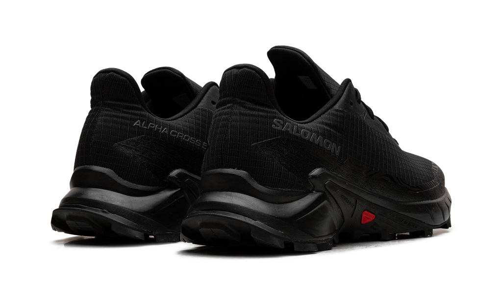 Alphacross 5 GORE-TEX Black Ebony - Waterproof Trail Running Shoes with Contagrip Outsole