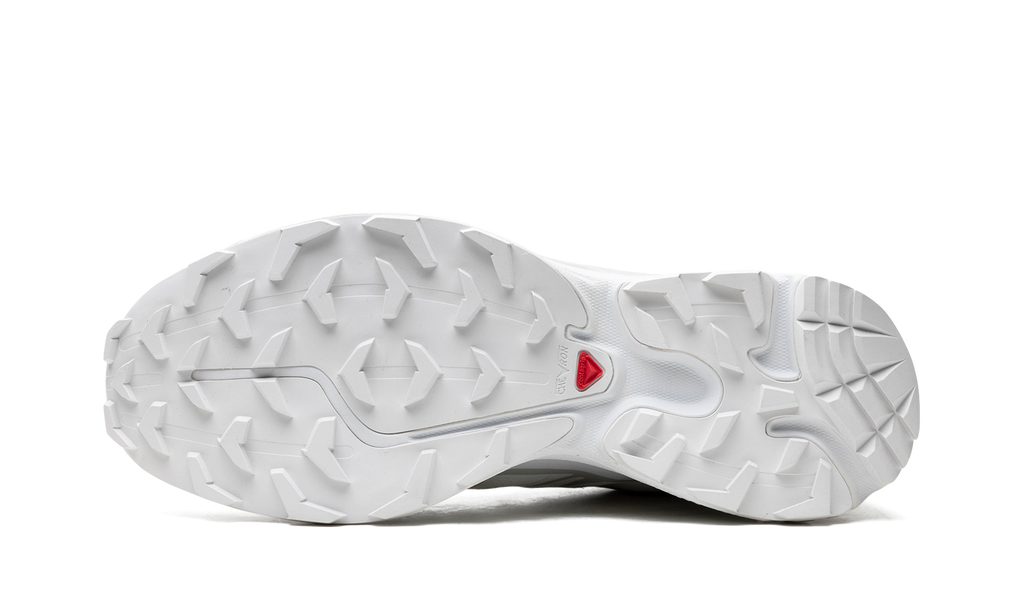 XT-6 Lunar Rock White Mesh Trail Sneakers with Quicklace™ System