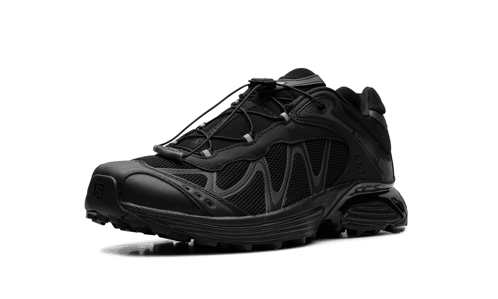 XT-Whisper Black Asphalt - Trail-Ready Low-Top Sneaker with SensiFit Technology