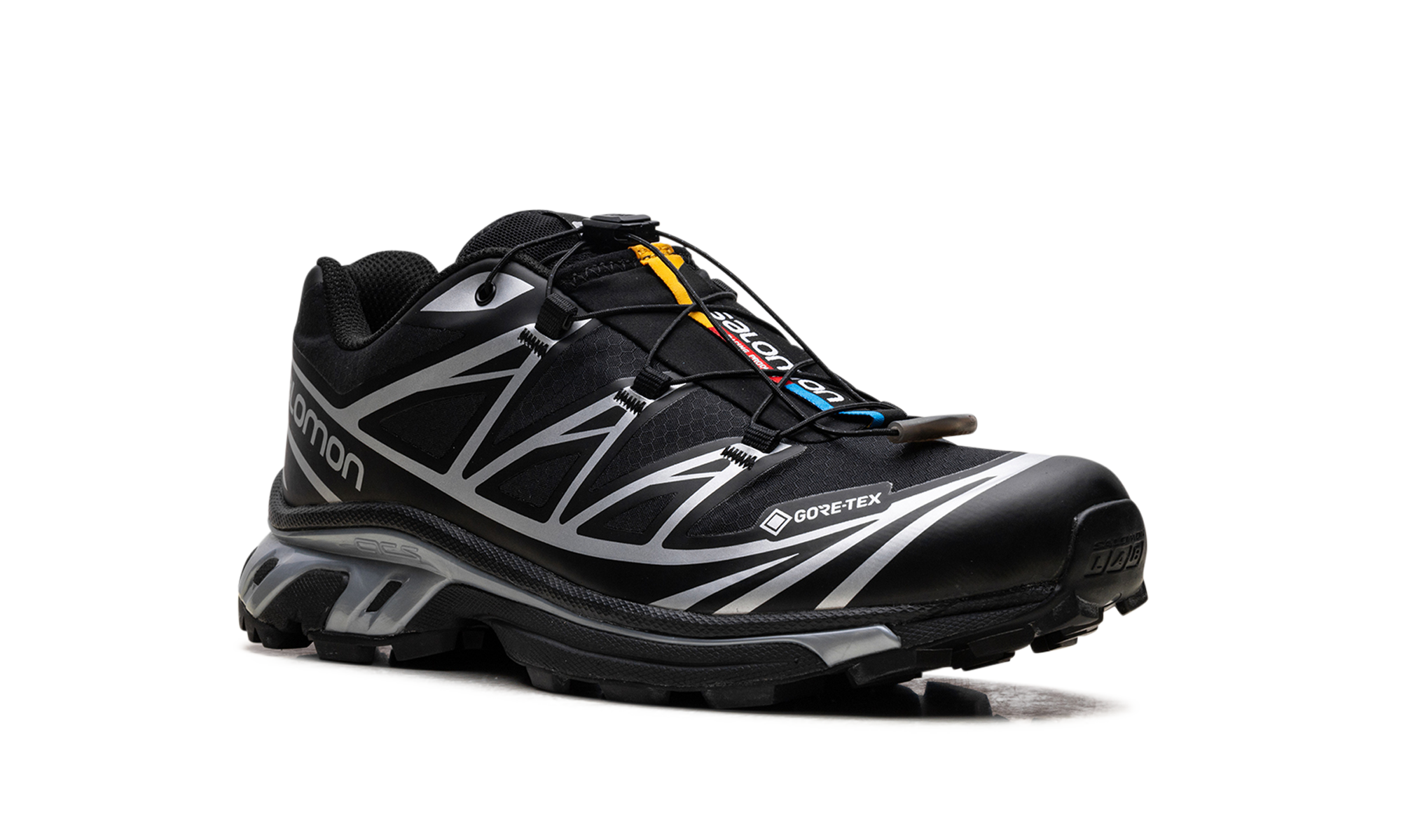 Salomon XT-6 Gore-Tex Black Silver - Waterproof Trail Running Shoes
