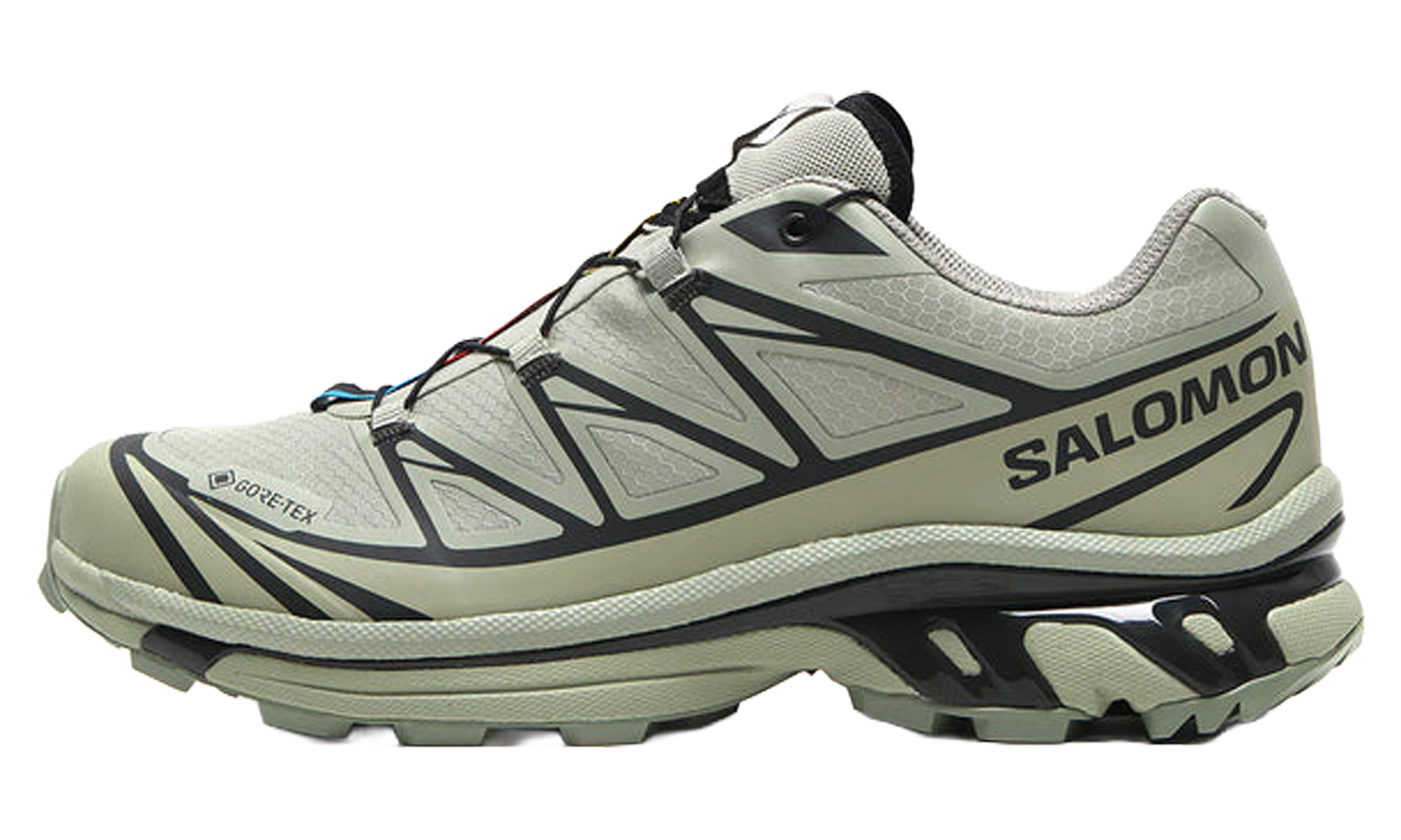 Salomon XT-6 Gore-Tex Tea Peat - Waterproof Trail & Street Hybrid Shoe