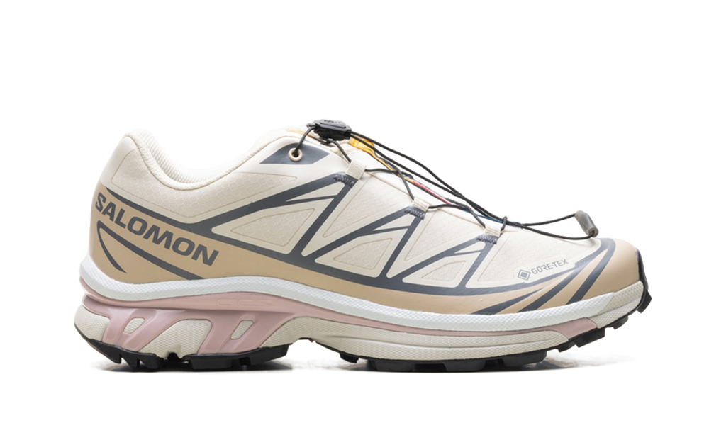 XT-6 GTX Almond Milk Mauve - Waterproof Trail Sneakers with GORE-TEX